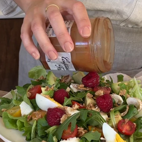 Raspberry Jam Vinaigrette